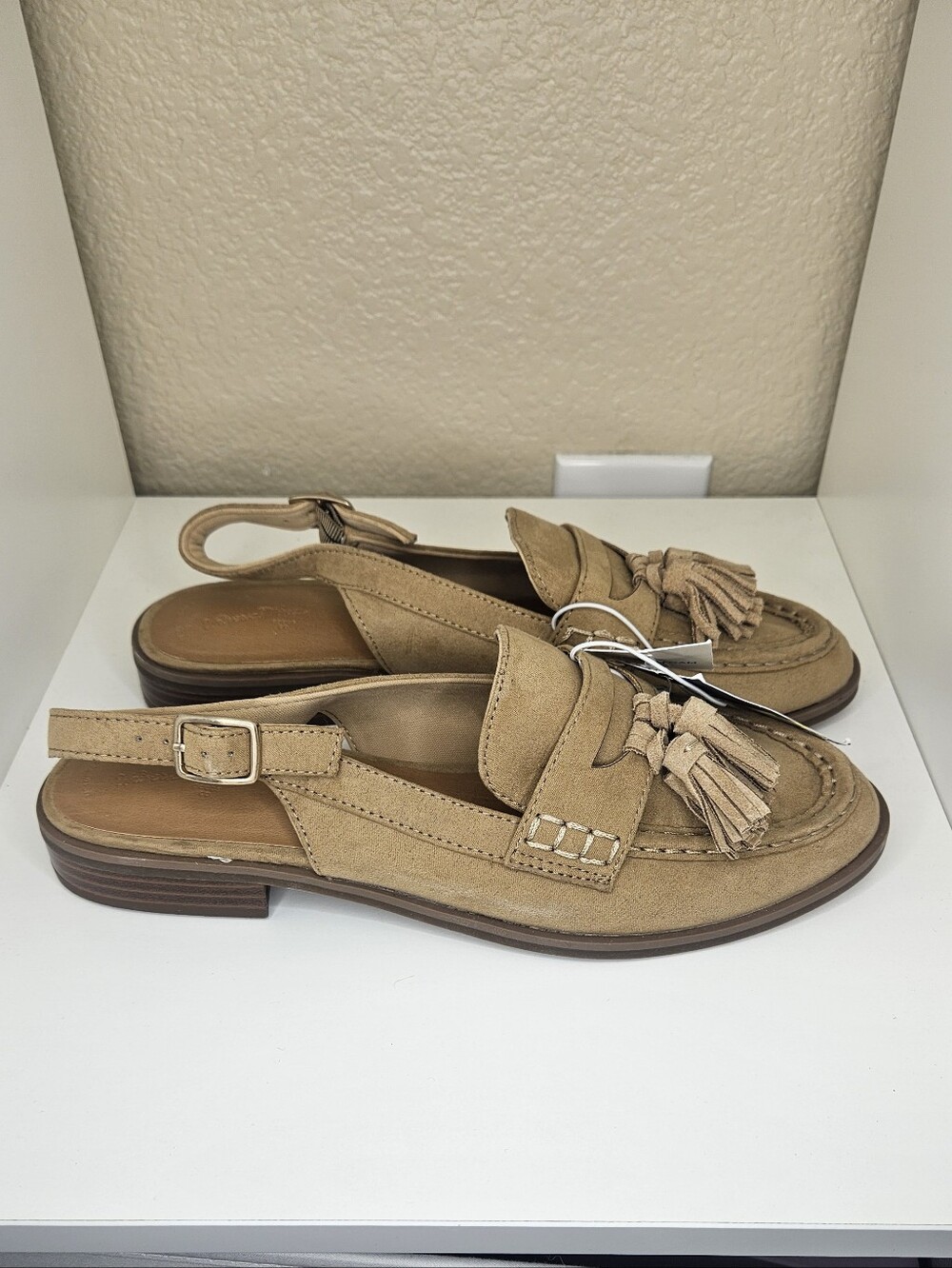 Universal Thread Joelle Loafers - 9 Tan - Picture 3 of 7